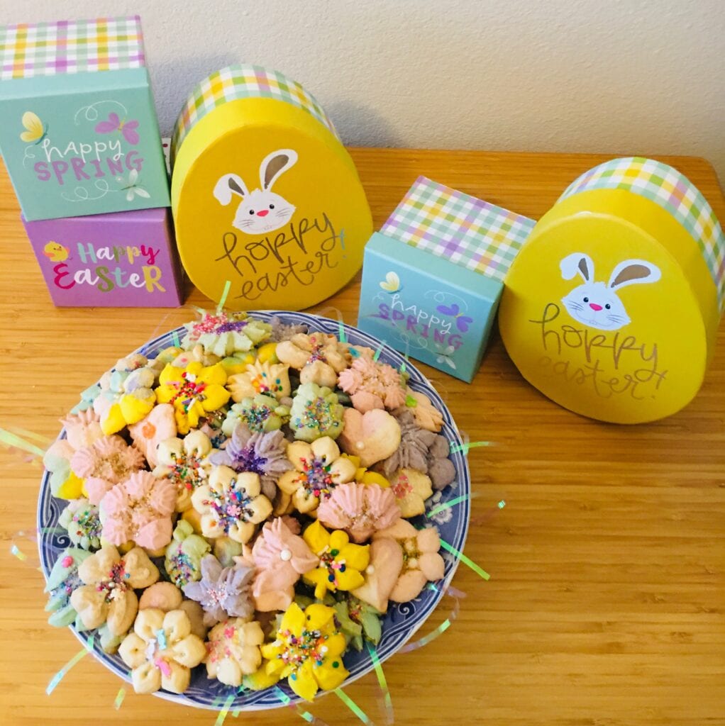 A bowl of candy sitting on top of a table.